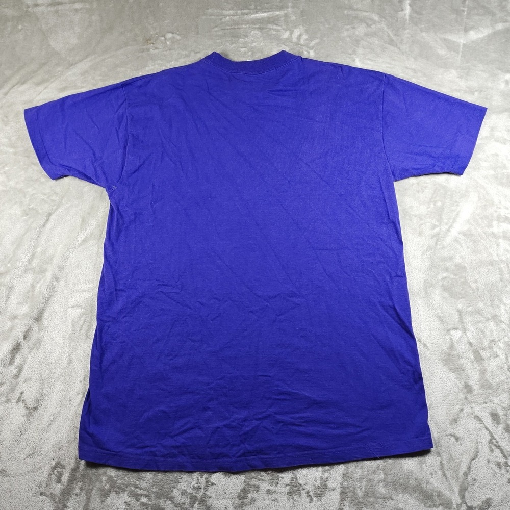 Vintage Guess Shirt Men Large Purple 90s Embroidered Quality Style Single Stitch - Picture 2 of 9